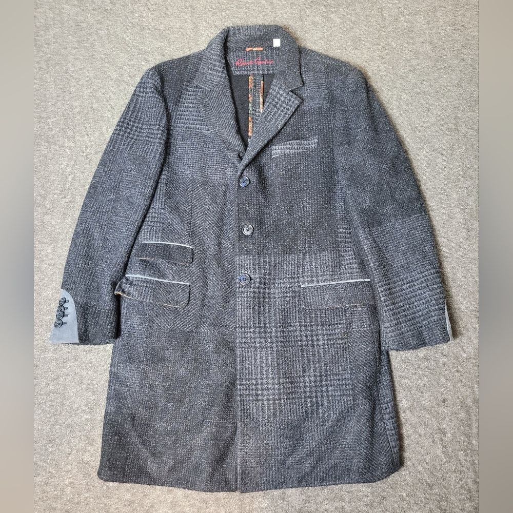 Robert Graham Gray Houndstooth Blazer